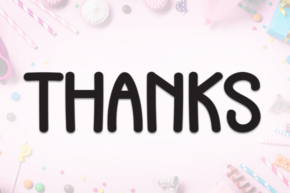 Happy Birthday Font - Preview 6