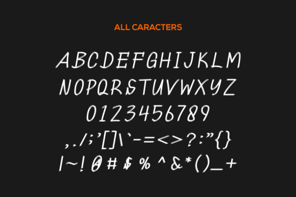 Higblas Font - Preview 3