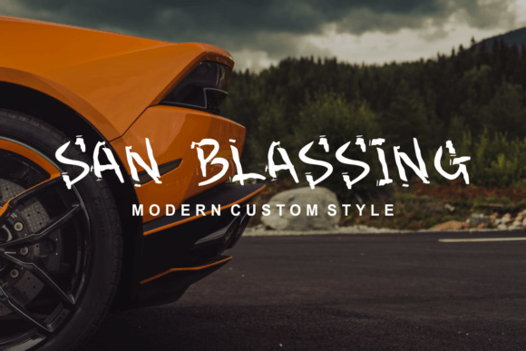 Jhunbrush Font PNG with transparent background - Preview 1