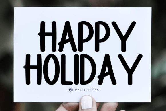 Journal Handmade Font PNG with transparent background - Preview 3