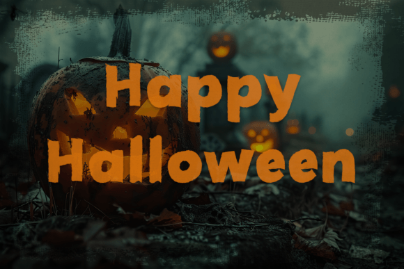Misty Graveyard Font PNG with transparent background - Preview 2