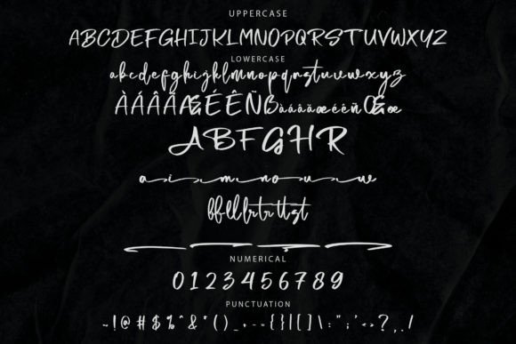 Nellatena Font PNG with transparent background - Preview 6