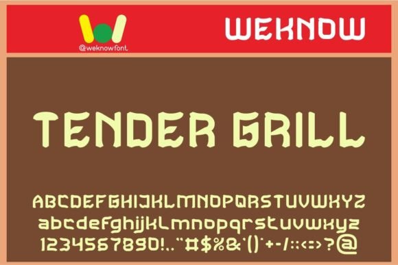 Pizza Delivery Font PNG with transparent background - Preview 1