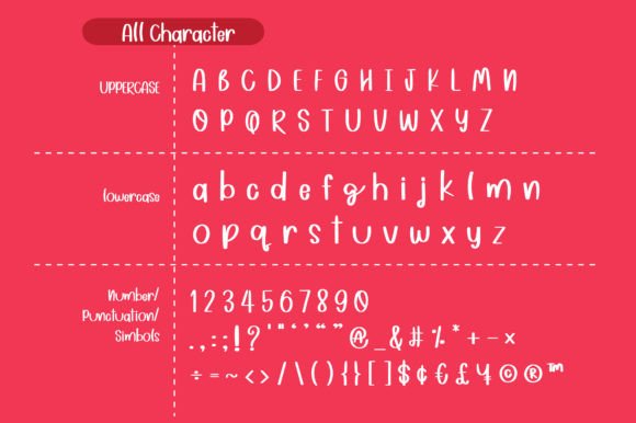 Rednosed Font PNG with transparent background - Preview 1