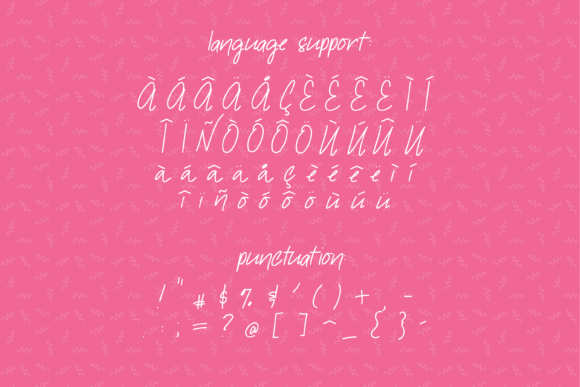 Snarky Flamingo Font font preview - 2