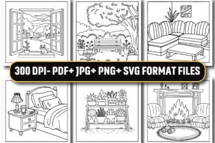 Bold Easy Little Corner Coloring Pages Graphic by ArT DeSiGn · Creative ...