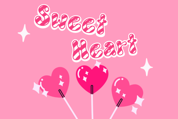 Candy Cane Font - Preview 1