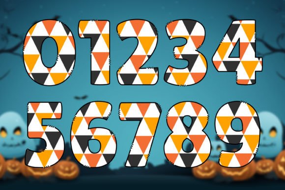 Candy Corn Font - Preview 2