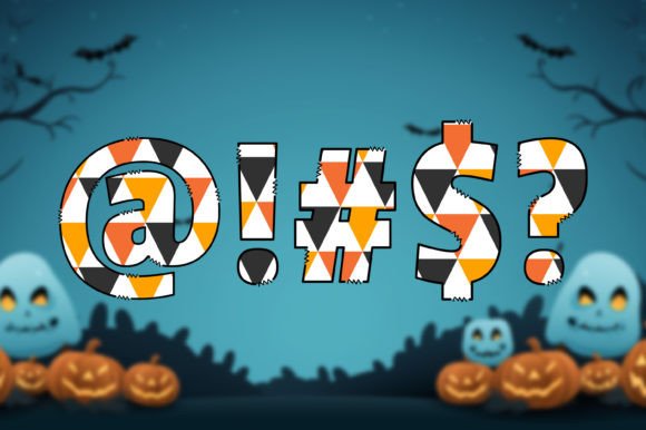 Candy Corn Font - Preview 3