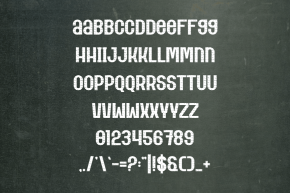 Chalk Broder Font - Preview 2
