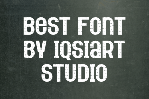 Chalk Broder Font - Preview 3