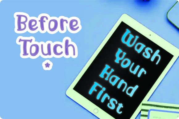 Children Playing Font - Preview 1