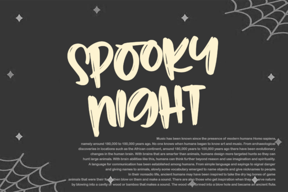 Christmas Halloween Font PNG with transparent background - Preview 4