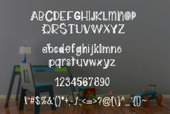 Crazy Day Font PNG with transparent background - Preview 1