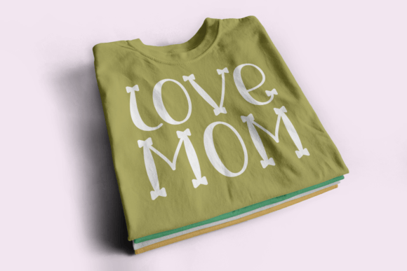 Cute Ribbon Font PNG with transparent background - Preview 1