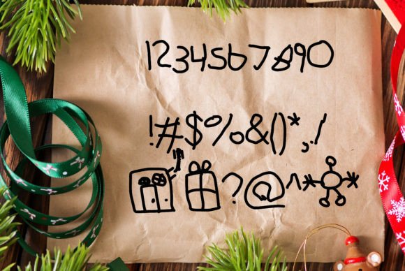 Dear Santa Font - Preview 2