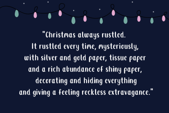Dear Santa Font - Preview 1