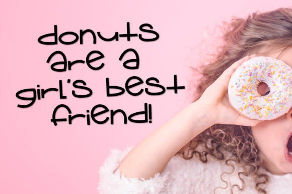 Donut Grow Up Font - Preview 5