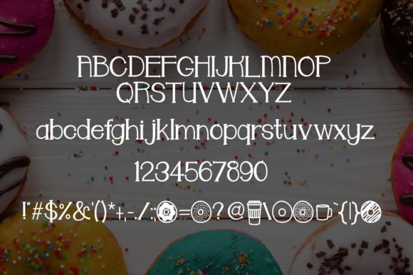Donut Shoppe Font - Preview 1