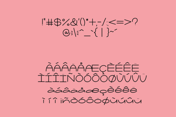 Eden Rose Font PNG with transparent background - Preview 2