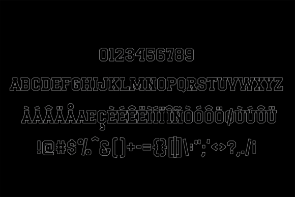 Elite Font - Preview 1