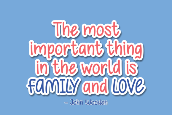 Family Creative Font - Preview 1