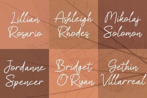 Faugllin Balseyn Font PNG with transparent background - Preview 6