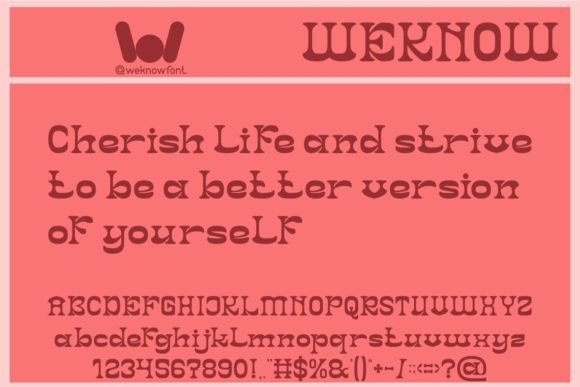 Fresh Flower Font - Preview 4