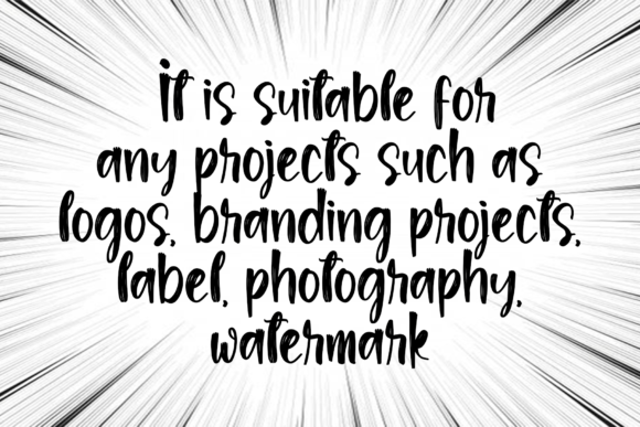 Glowing Font - Preview 1