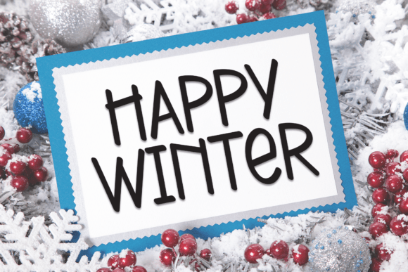 Greating Christmas Font - Preview 4
