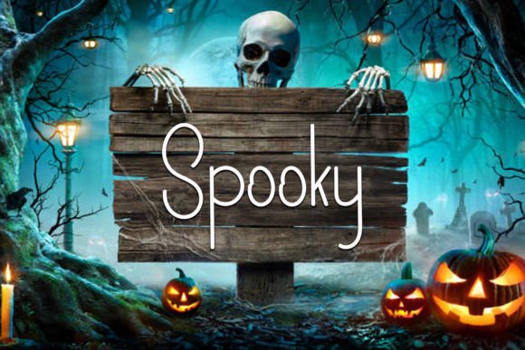 Halloween Font - Preview 1