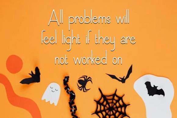 Halloween Font - Preview 4