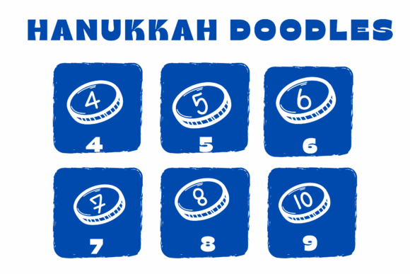Hanukkah Doodles Font - Preview 3