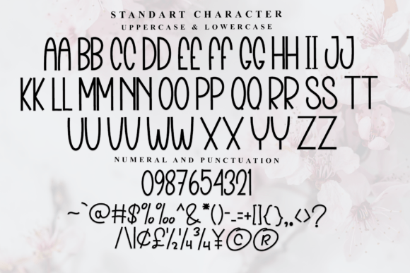 Hipster Rainbow Font PNG with transparent background - Preview 4