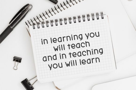 Kindness Teacher Font - Preview 5