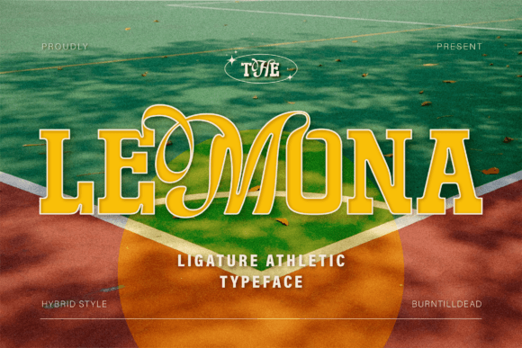 Lemona Font PNG with transparent background - Preview 1
