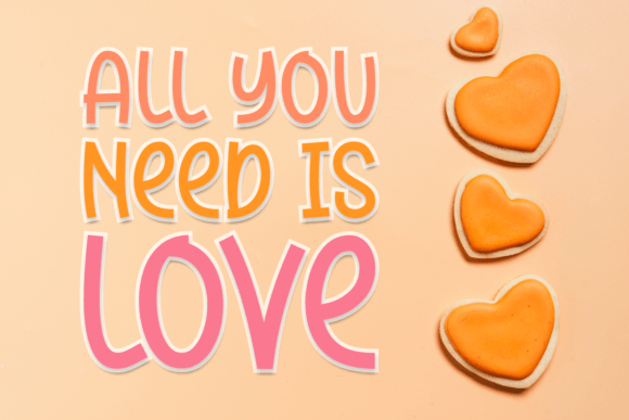 Lovely Writer Font PNG with transparent background - Preview 3