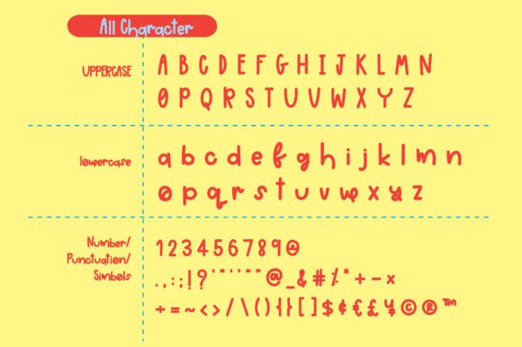 Matchbox Font PNG with transparent background - Preview 1
