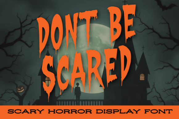 Nytemare Font PNG with transparent background - Preview 1
