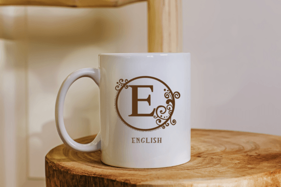 Old English Monogram Font PNG with transparent background - Preview 4