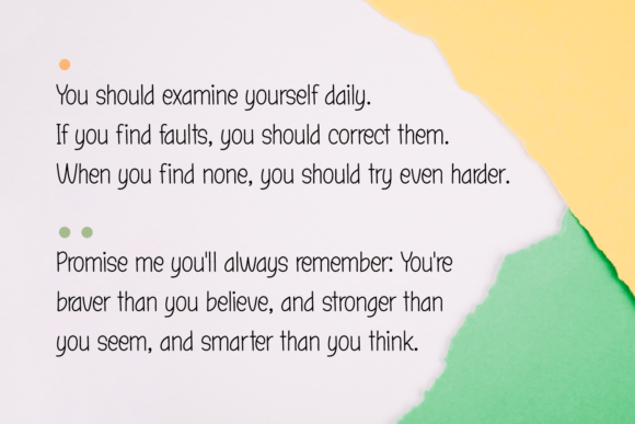 Quest Pointer Font PNG with transparent background - Preview 2
