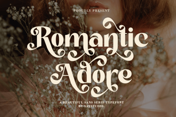 Romantic Adore font