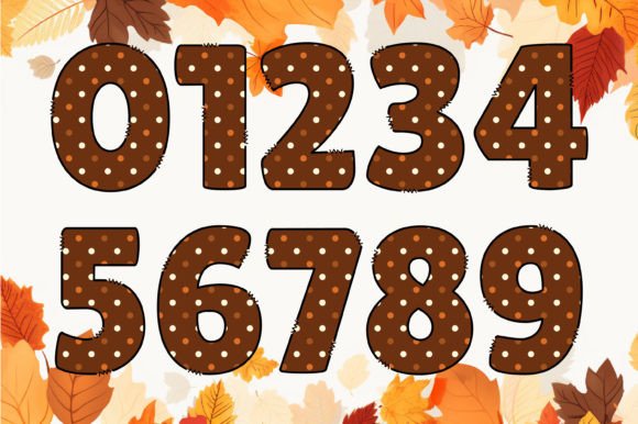 Rustic Dots Font PNG with transparent background - Preview 2