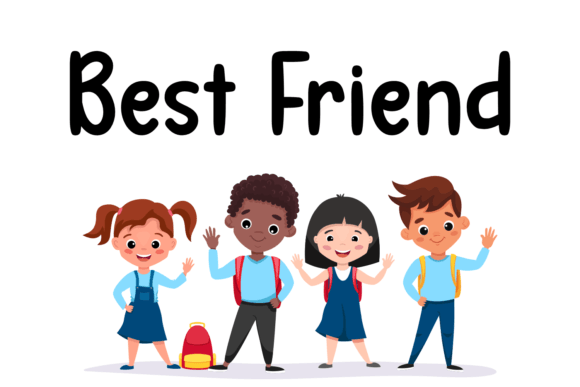 School Memories Font PNG with transparent background - Preview 1