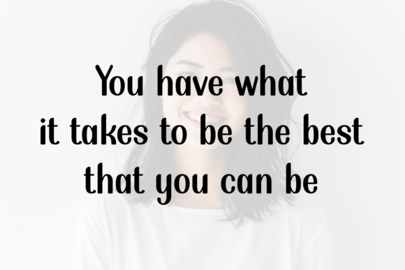 Simple Mikela Font PNG with transparent background - Preview 3