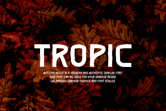 Autumn Autes Font - Preview 1