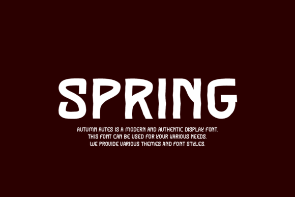 Autumn Autes Font - Preview 2