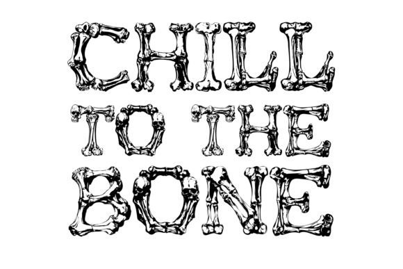 Bonescript Font - Preview 3