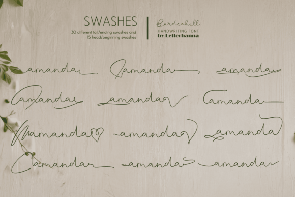 Bordeahill Font - Preview 5