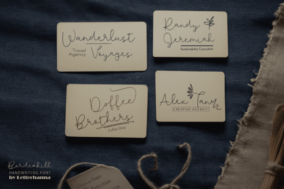 Bordeahill Font - Preview 6
